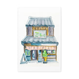 Matcha Shop Aquarell