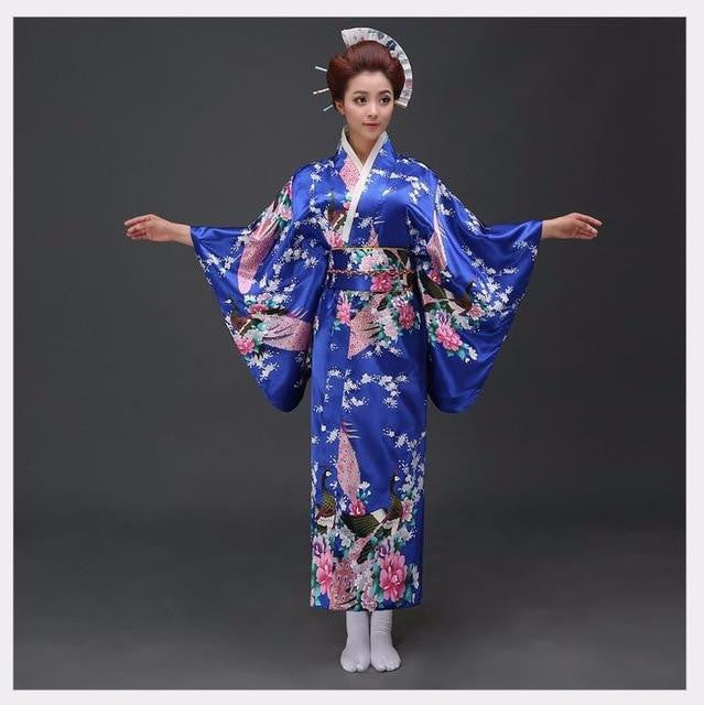 Traditional Floral Kimono