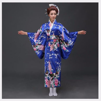 Traditional Floral Kimono