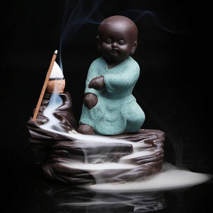 Backflow Buddha Incense Burner