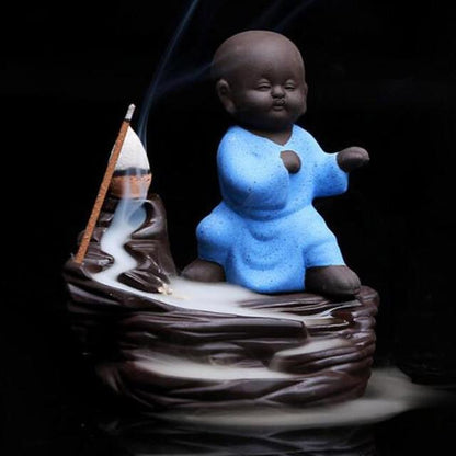 Backflow Buddha Incense Burner