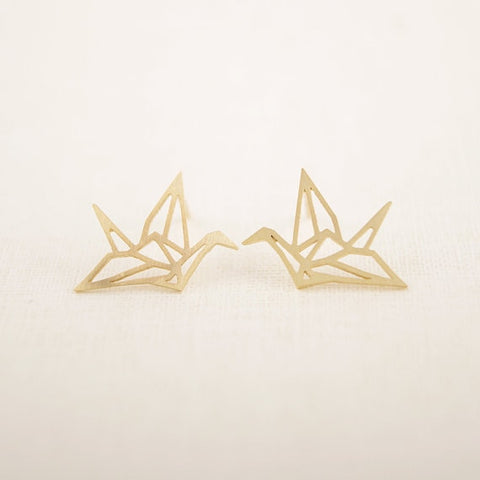 Beautiful Japanese Crane Earrings