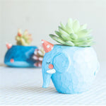 Kawaii Mini Animal Planter