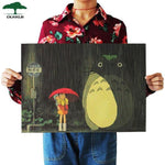 Totoro Rain Poster