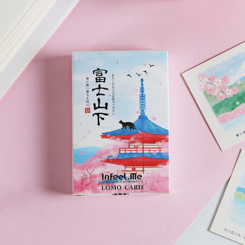 Japan Sakura Art Postkarten